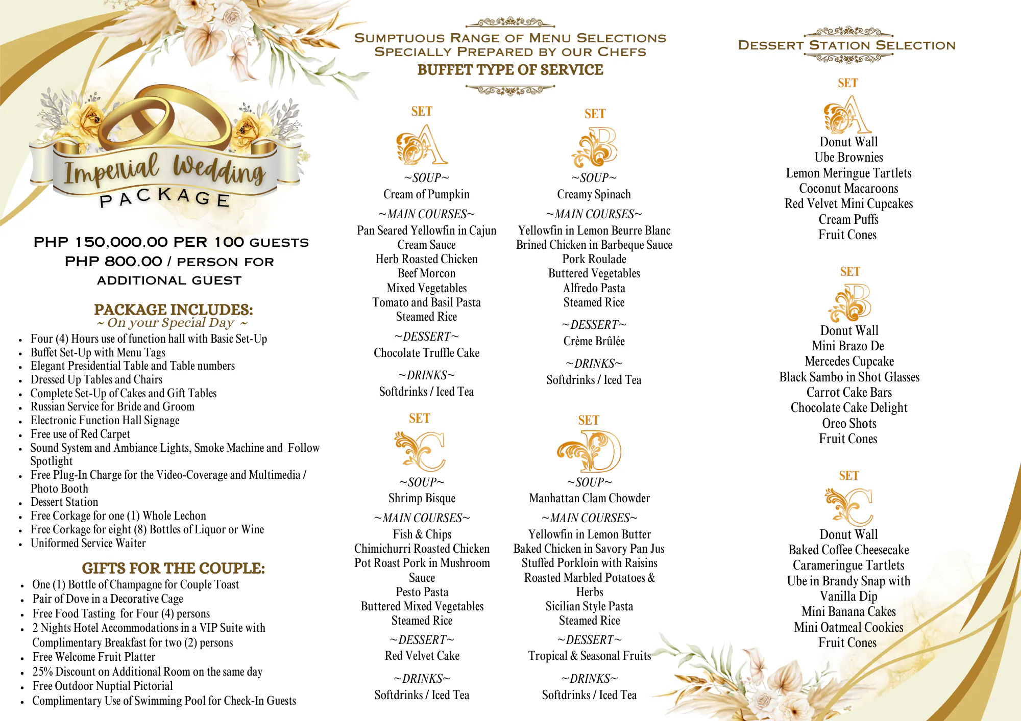 Imperial Wedding Package